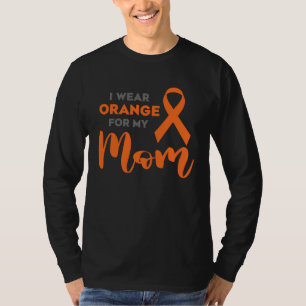 Camiseta Eu Uso Laranja Para a Consciência da Esclerose Múl