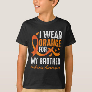 Camiseta Eu Uso Laranja Pelo Meu Irmão Conscientização sobr