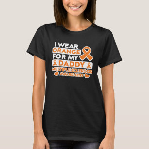 Camiseta Eu Uso Laranja Pelo Meu Pai ES Esclerose Múltipla