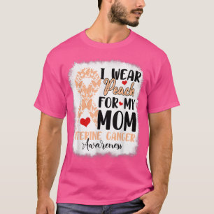 Camiseta Eu Uso Pêssego Para a Minha Mãe Conscientização So
