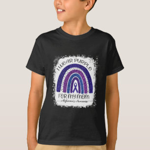 Camiseta Eu Uso Roxo Para Minha Mãe Heimerheimer Rai Descol