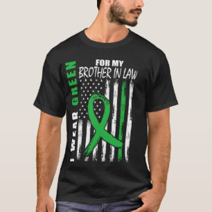 Camiseta Eu Uso Verde Irmão Do Cunhado Paralisia Cerebral C