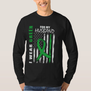 Camiseta Eu Uso Verde Para a Consciência da Paralisia Cereb