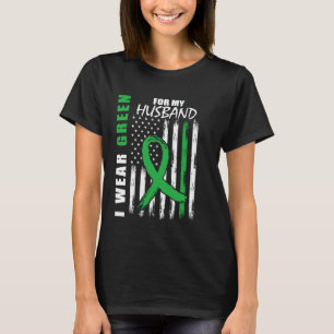 Camiseta Eu Uso Verde Para a Consciencialização da Paralisi