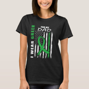 Camiseta Eu Uso Verde Para A Conscientização Da Doença Rena
