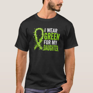 Camiseta Eu Uso Verde Para a Conscientização da Doença Rena