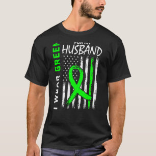 Camiseta Eu Uso Verde Para a Conscientização da Doença Rena