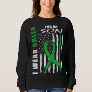 Camiseta Eu Uso Verde Para a Conscientização da Doença Rena
