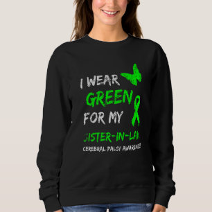 Camiseta Eu Uso Verde Para Minha Cunhada Paralisia Cerebral