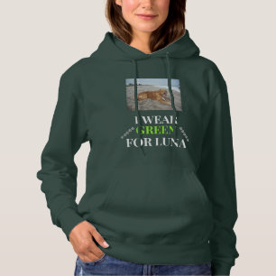 Camiseta Eu Uso Verde pela Lua - Conscientização sobre Linf