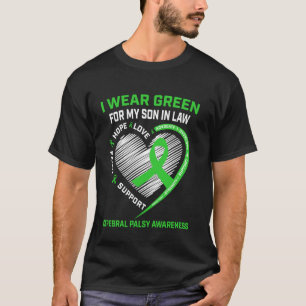 Camiseta Eu Uso Verde Pelo Meu Genro Conscientização da Par