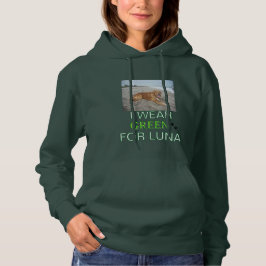 Camiseta Eu Uso Verde por Luna - Conscientização sobre Linf