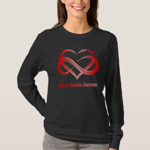 Camiseta Eu Uso Vermelho Para Aplastic Anemia Awareness War