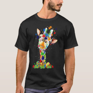 Camiseta Eu Vejo Suas Verdadeiras Cores Giraffe World Consc