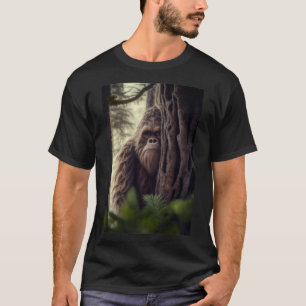 Camiseta Eu Vejo Você/Pé Grande, Sasquatch