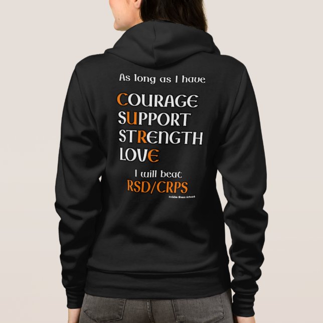 Camiseta Eu vencerei...RSD/CRPS (Verso)