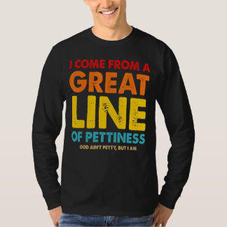 Camiseta Eu Venho De Uma Linha De Excelente
