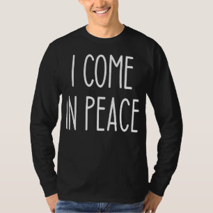 Camiseta Eu venho em paz Eu sou o Casal da Peace Apparels M
