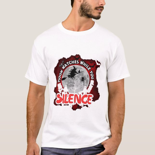 Camiseta Eu vi a lua enquanto você estava dormindo (Frente)