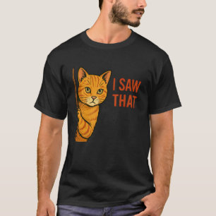 Camiseta Eu Vi Aquela Atitude Engraçada do Dono de Gato Tab