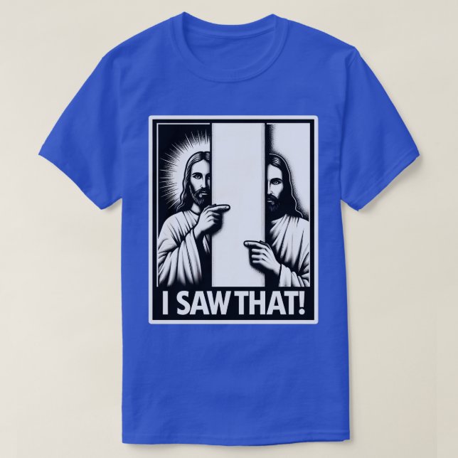 Camiseta Eu Vi Esse Jesus (Frente do Design)
