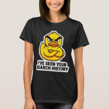 Eu Vi o Histórico de Pesquisa do Pato de Borracha