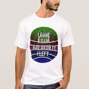 Camiseta Eu Vi Que Tinha Ansiedade Que Deixei