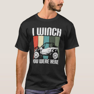 Camiseta Eu vi que você estava aqui UTV SxS lado a lado SSV