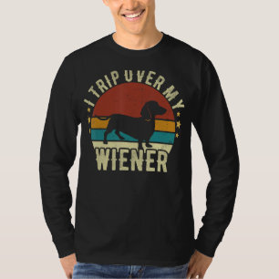 Camiseta Eu Viajei Sobre Meu Cachorro De Dachshund Wiener S