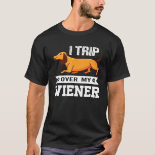 Camiseta Eu Viajei Sobre O Meu Cão De Dachshund Doxie Weine