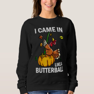 Camiseta Eu Vim Como Um Butterball Graças A Turquia Te