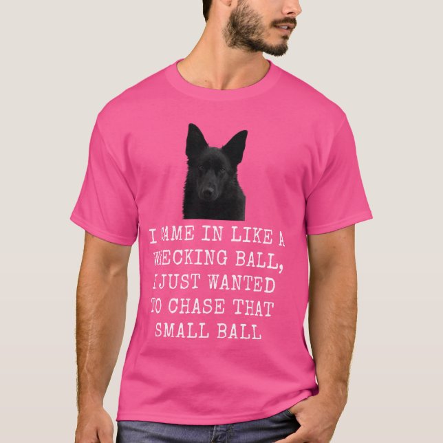 Camiseta Eu Vim Como Um Pai De Cachorro Engraçado E Engraça (Frente)