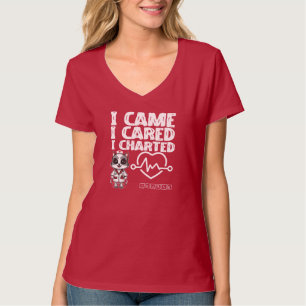 Camiseta Eu Vim, Eu Chamei, Eu Chartuei - Gato De Enfermeir