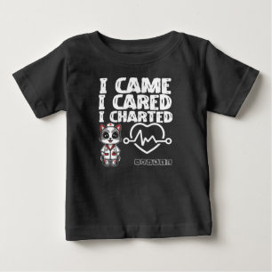 Camiseta Eu Vim, Eu Chamei, Eu Chartuei - Gato De Enfermeir