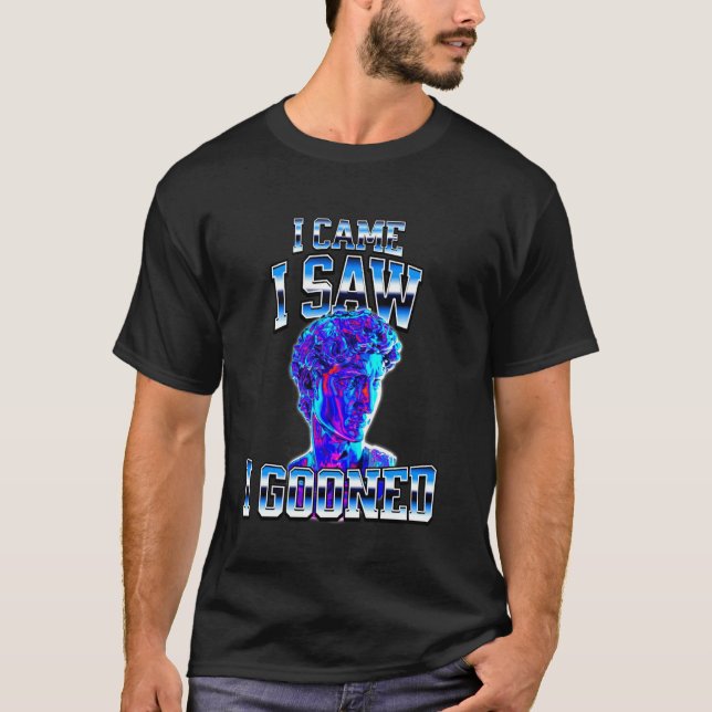 Camiseta Eu Vim Eu Vi Eu Estraguei História Rotação Cerebra (Frente)