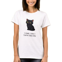 Eu Vim Eu Vi Eu Lanço Olhares de Desaprovação Gato