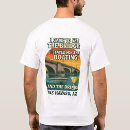 Camiseta Eu vim para a Ponte, fiquei para as Bebidas