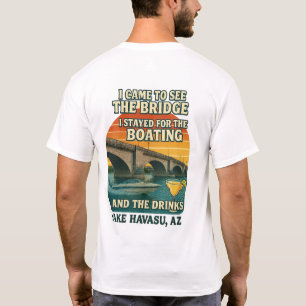 Camiseta Eu vim para a Ponte, fiquei para as Bebidas
