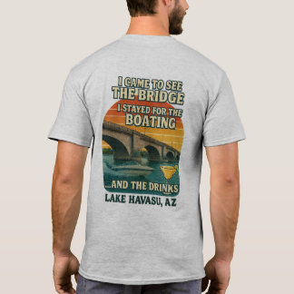 Camiseta Eu vim para a Ponte, fiquei pelas Bebidas