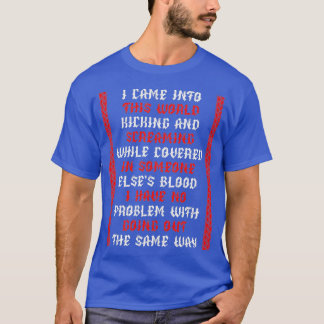 Camiseta Eu vim para este mundo