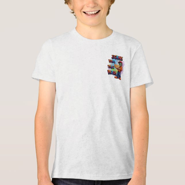 Camiseta Eu Vim Por Pizza Design de Comida de Alien Diverti (Frente)