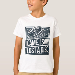 Camiseta Eu Vim Vi Perdi Um Disco De Disc Golf, Disco Engra