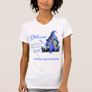Camiseta Eu Visto a consciência da síndrome de Guillain Bar