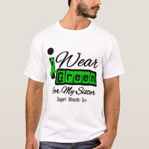 Camiseta Eu visto a irmã verde da fita (retro) -
