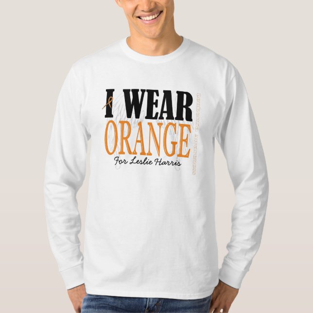 CAMISETA EU VISTO A LARANJA (Frente)