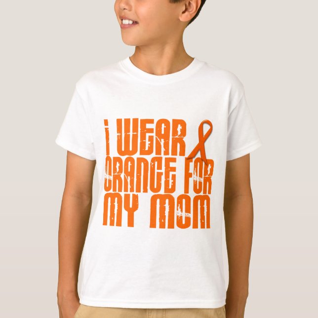Camiseta Eu visto a laranja para minha mamã 16 (Frente)