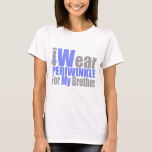 Camiseta Eu visto a pervinca para meu irmão