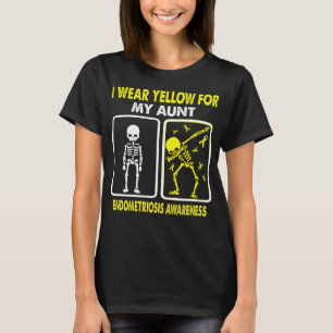 Camiseta Eu Visto Amarelo Para A Minha Tia ENDOMETRIOSE CON