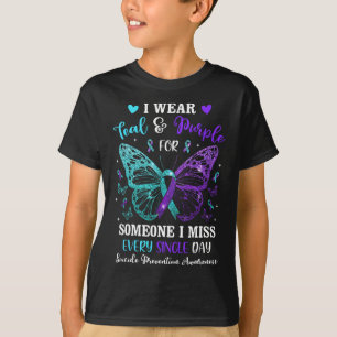Camiseta Eu Visto Awarenes Para Prevenção Do Suicídio Em Te
