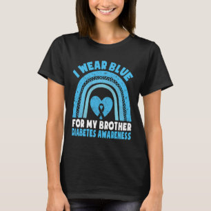 Camiseta Eu Visto Azul Para Minha Consciência Irmão